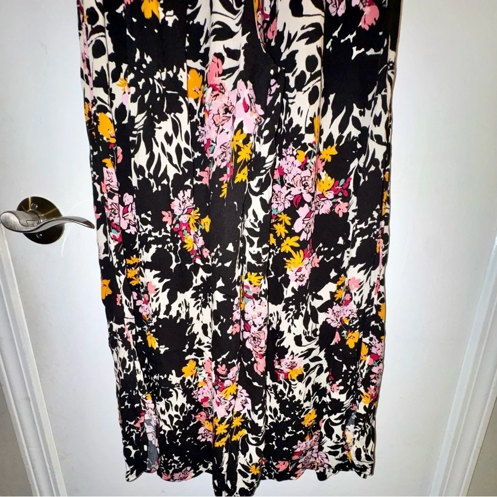Free People Intimately Late Night Floral Wide Leg Sleep Pants - Picture 12 of 12